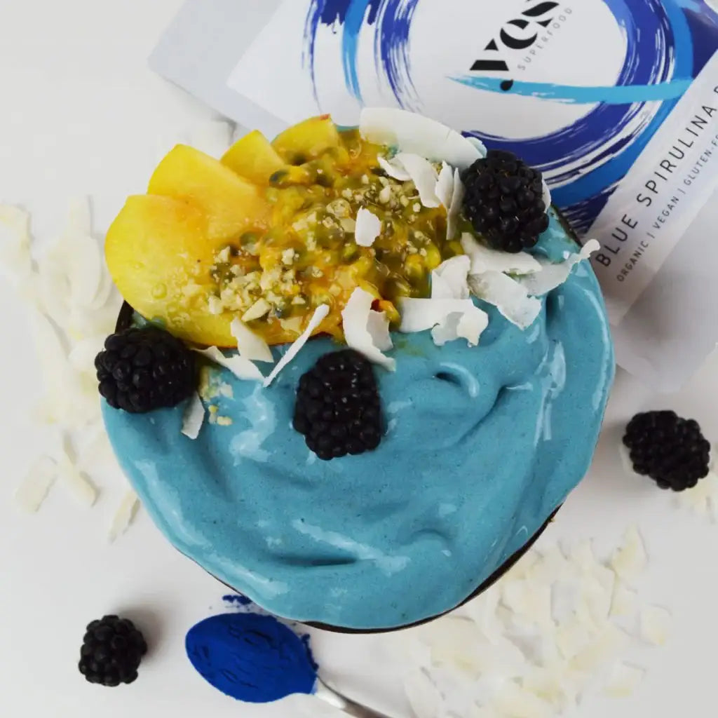 OCEAN BLUE SMOOTHIE BOWL