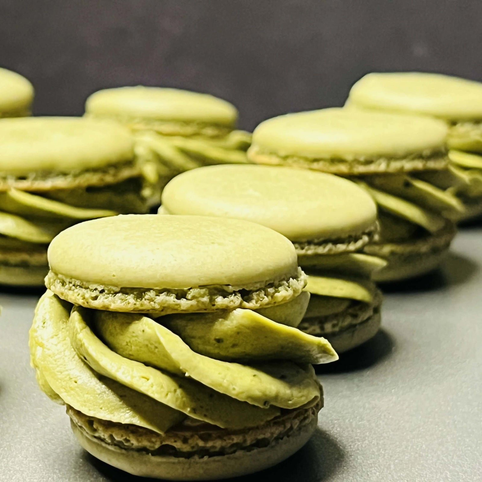 Matcha Macarons