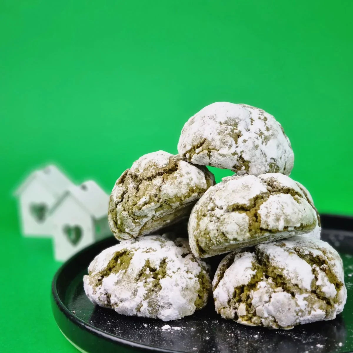 MATCHA GRINTCH BISCUITS - Yes Superfood