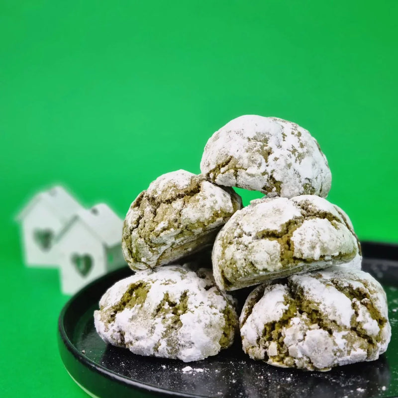MATCHA GRINTCH BISCUITS - Yes Superfood