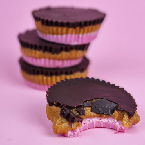 Pink Bottom Peanut Butter Cups - Yes Superfood