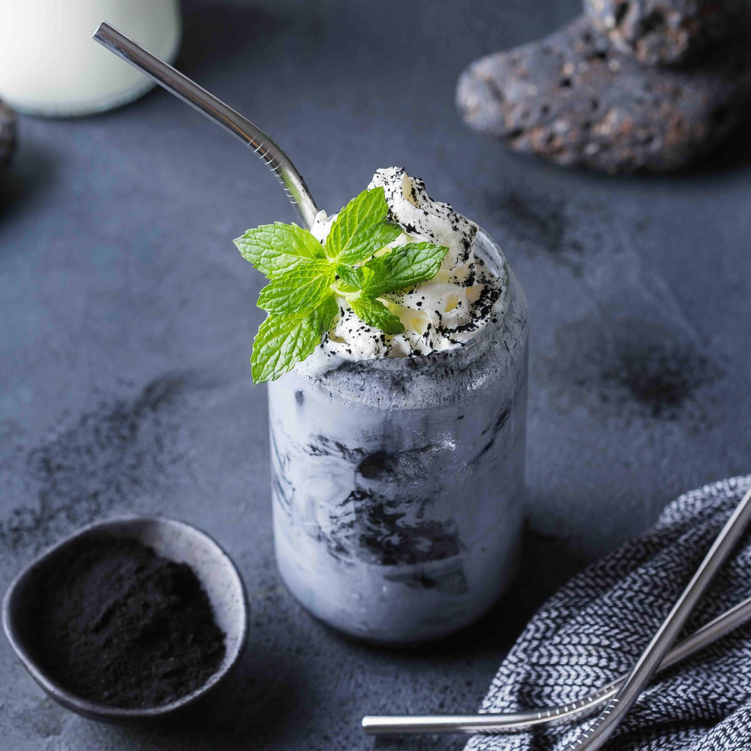 Activated Charcoal Powder natural food coloring powder